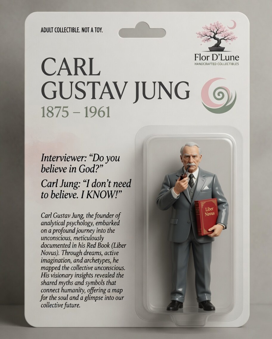 Carl Jung w/ his Red Book Collectible